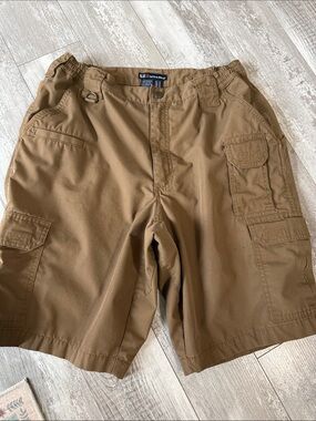 5.11 Tactical Men’s Cargo Shorts in Tan